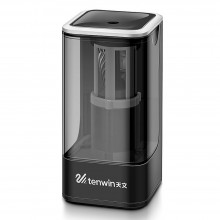 Электрическая точилка для карандашей Tenwin 8006 USB, черная Электрическая точилка для карандашей Tenwin 8006 USB, черная