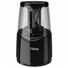 Точилка для карандашей электрическая Tihoo 8010 аккумуляторная, черная Точилка для карандашей электрическая Tihoo 8010 аккумуляторная, черная