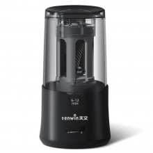 Точилка для карандашей Tenwin 8038 USB (6-12 мм), черная Точилка для карандашей Tenwin 8038 USB (6-12 мм), черная