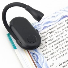 LED мини лампа фонарик на прищепке клипсе для чтения книг LOSSO LJC-182 черный LED мини лампа фонарик на прищепке клипсе для чтения книг LOSSO LJC-182 черный