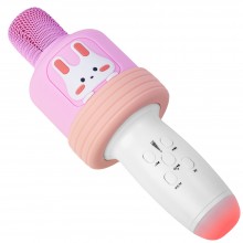 Караоке микрофон детский LOSSO KIDS K7 Premium розовый Караоке микрофон детский LOSSO KIDS K7 Premium розовый