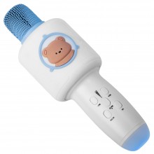 Караоке микрофон детский LOSSO KIDS K7 Premium белый Караоке микрофон детский LOSSO KIDS K7 Premium белый