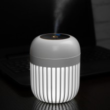Увлажнитель воздуха - ночник "Дыхание света" LOSSO LJH-031 аккумуляторный, USB диффузор белый