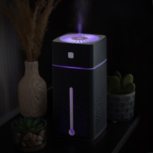Увлажнитель воздуха LOSSO H-40 1л, USB диффузор черный