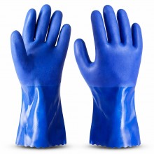 Перчатки рабочие латексные LOSSO маслостойкие с микротекстурой и усиленным хватом, размер L